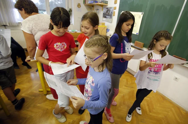 Predmetni učitelji za slovenščino ali matematiko niso usposobljeni za razredni pouk, opozarjajo v sindikatu. FOTO: Matej Družnik