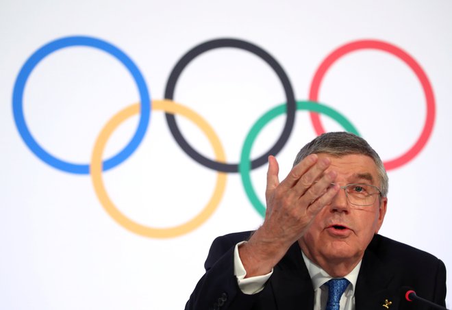 Sporočilo Thomasa Bacha, da se priprave za Tokio 2020 nadaljujejo, je sprožilo veliko nejevere v športnih krogih. FOTO: Reuters
