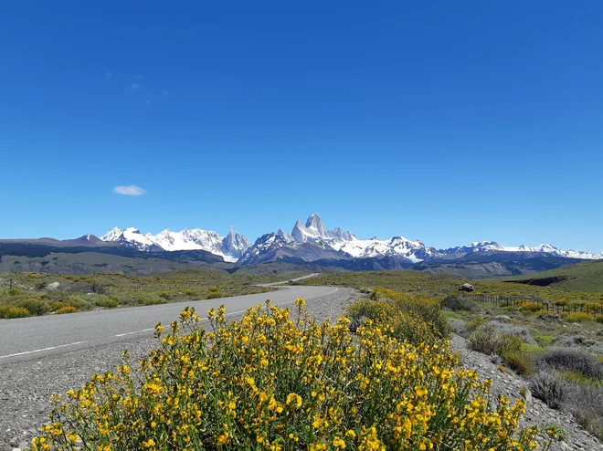 Legendarni Fitz Roy, El Chalten, Argentina FOTO: osebni arhiv