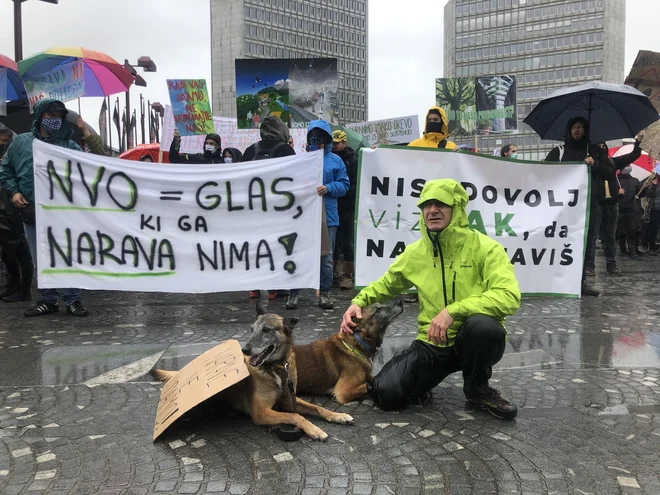 Nevladne organizacije so glas, ki ga narava nima. FOTO: Voranc Vogel