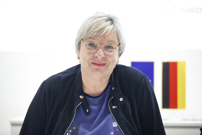 Gertrud Rantzen, predsednica AHK Slovenija, pravi, da so se pri skoraj polovici podjetij posli v času poostrenih ukrepov za preprečevanje širjenja koronavirusa vsaj delno ali v celoti ustavili. FOTO: Uroš Hočevar/Delo