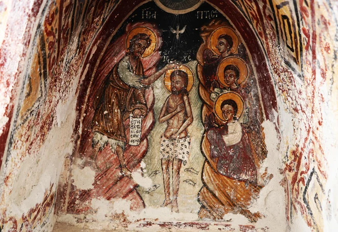 Ikona »stražarka«, čuvajka zgradbe, zaščitnica menihov, strah in trepet demonov FOTO: Aleš Nosan