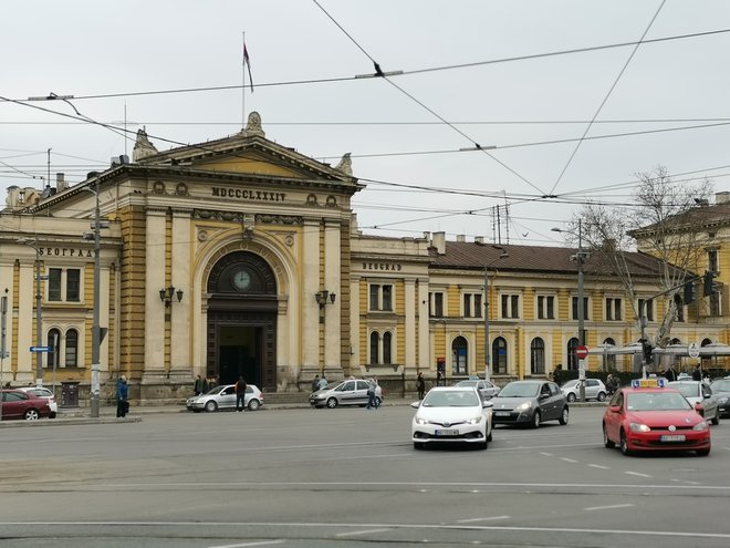 Staro železniško postajo v Beogradu iz časa Avstro-Ogrske bodo preuredili v muzej Nikole Tesle. FOTO: Milena Zupanič