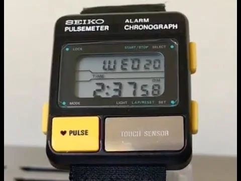 Seiko Pulsemeter S229-5001 FOTO: Arhiv proizvajalca