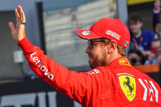 Sebastian Vettel bo ob koncu sezone pomahal v slovo Ferrariju. Foto AFP