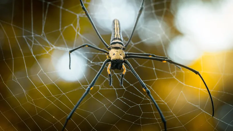 Fotografija: Pajki mrežarji jadrajo z vetrom, kot mladi pajkci so tako lahko zelo mobilni. Foto Shutterstock