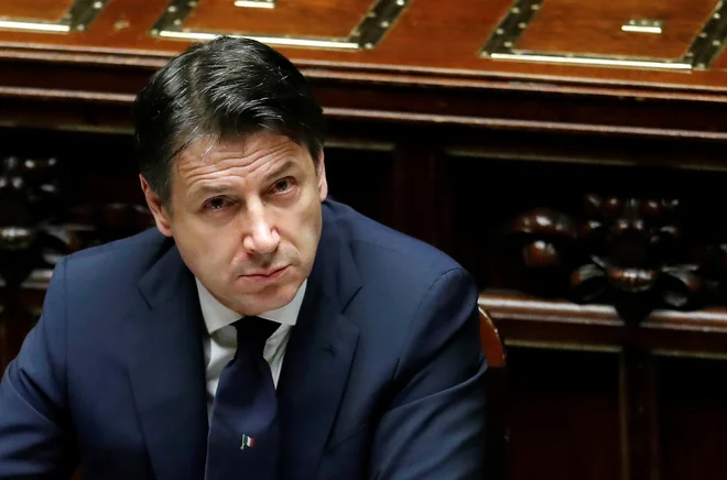 Italijanski premier Giuseppe Conte. Foto: REUTERS/Remo Casilli