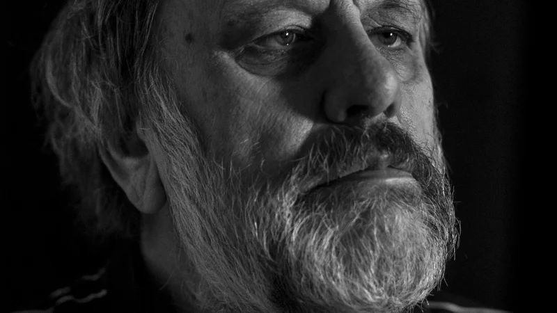 Slavoj Žižek je resen filozof in obenem pop zvezdnik. FOTO: Voranc Vogel/Delo