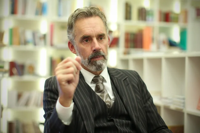 Jordan Peterson je tako kot Žižek kritičen do iskanja sreče v življenju. FOTO: Jure Eržen/Delo