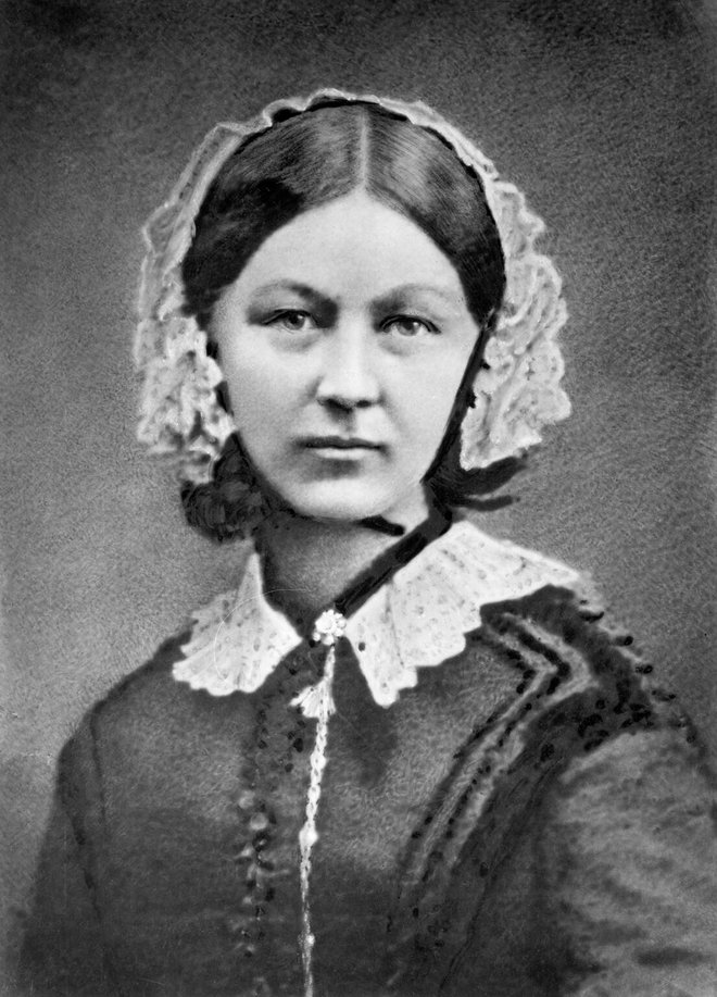 Florence Nightingale na portretu iz obdobja okoli 1860 FOTO: Wikipedia