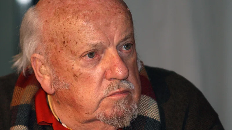 Fotografija: Bert Pribac (1933–2020) velja za enega izmed najuglednejših književnih ustvarjalcev slovenskega izseljenstva. FOTO: Ljubo Vukelič/Delo