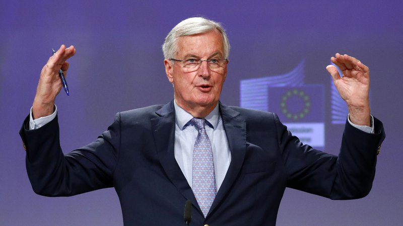 Fotografija: »Brexit je učna ura potrpežljivosti,« je dejal glavni evropski pogajalec Michel Barnier. FOTO: François Lenoir/AFP