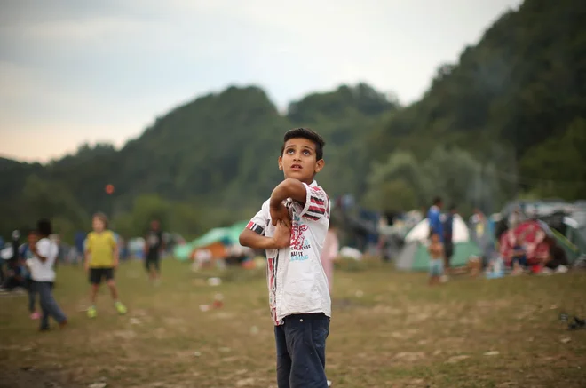 »Kako rad bi bil tam zgoraj …« FOTO: Jure Eržen