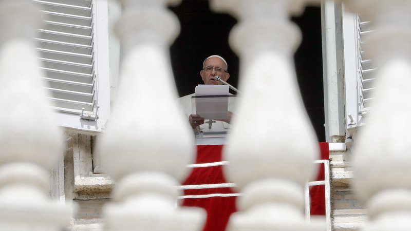 Fotografija: Papež Frančišek FOTO: Andrew Medichini/AP