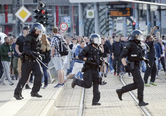 Saška je tudi domovina gibanja »domoljubnih Evropejcev proti islamizaciji Zahoda« Pegida, ki je nastalo še pred zadnjo begunsko krizo. FOTO: Andreas Seidel/AP