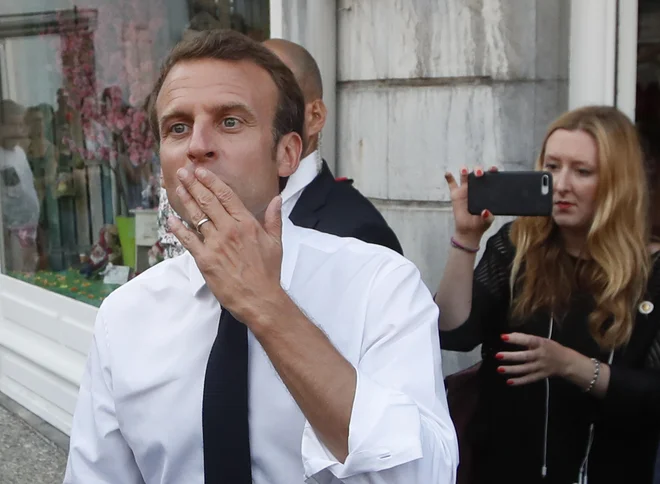 Je francoski predsednik Emmanuel Macron dovolj okoljsko ozaveščen?&nbsp;FOTO:AP