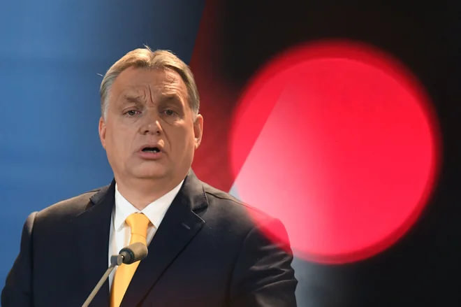 Bo to sredo evropski parlament rekel ne Orbánovi politiki? FOTO: AFP
