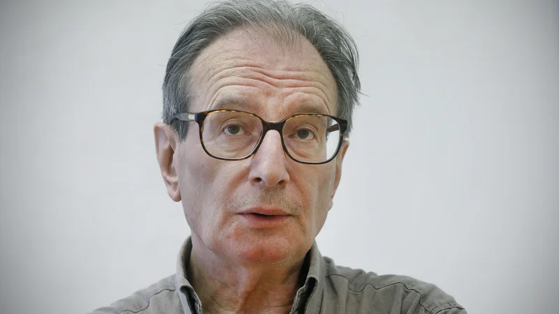 Fotografija: Jean-Luc Marion, francoski filozof
FOTO: Blaž Samec/Delo