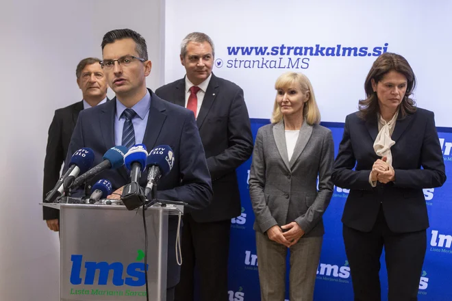 Marjan Šarec je povedal, da je sporazum realizacija dogovora o sodelovanju, ki smo ga imeli, še preden je bila sestavljena vlade. FOTO: Voranc Vogel/Delo