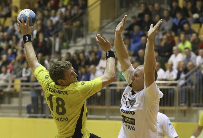 David Miklavčič je z Gorenjem osvojil točko v Ribnici. FOTO: Jože Suhadolnik
