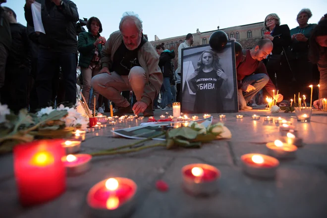 Tridesetletno televizijsko voditeljico Viktorijo Marinovo je v Ruseju ubil 21-letni Severin Krasimirov. Foto: Reuters