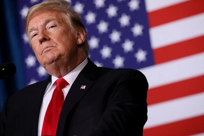 Ameriški predsednik Donald Trump za svojega nekdanjega državnega sekretarja ni našel lepih besed. FOTO: Reuters
