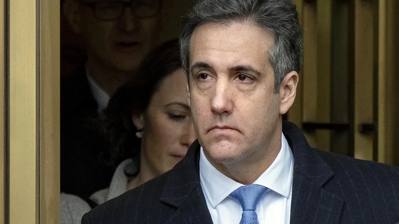 Fotografija: Michael Cohen je dobil triletno zaporno kazen. FOTO: Craig Ruttle/Ap