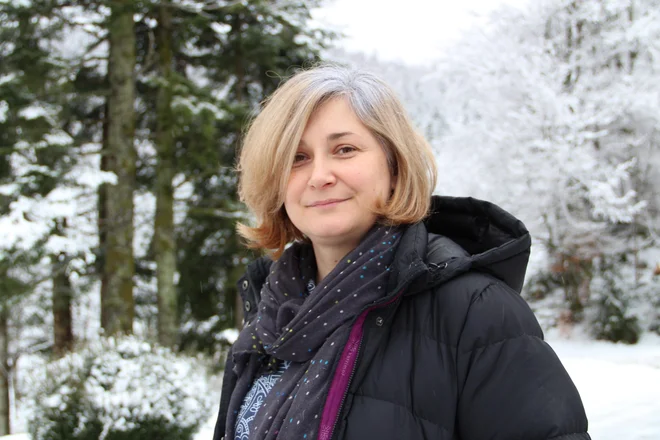 &raquo;Zveri ne poznajo meja,&laquo; pravi Aleksandra Majić Skrbinšek, vodja projekta Carnivora Dinarica. FOTO: Simona Fajfar