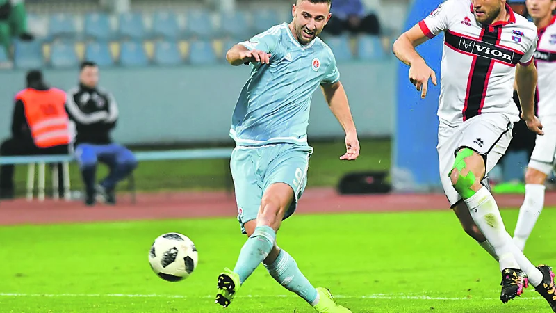 Andraž Šporar je zabil že 17 golov v majici Slovana iz Bratislave. FOTO: Slovan Bratislava