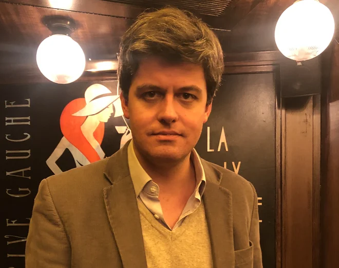 Gaspard Koenig, francoski liberalni filozof in pisatelj Foto: Mimi Podkrižnik
