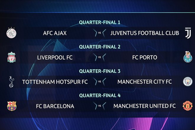 Če bo šlo vse po »načrtu«, se bosta za eno finalno vstopnico merila Manchester City in Juventus, za drugo Barcelona in Liverpool. FOTO: AFP