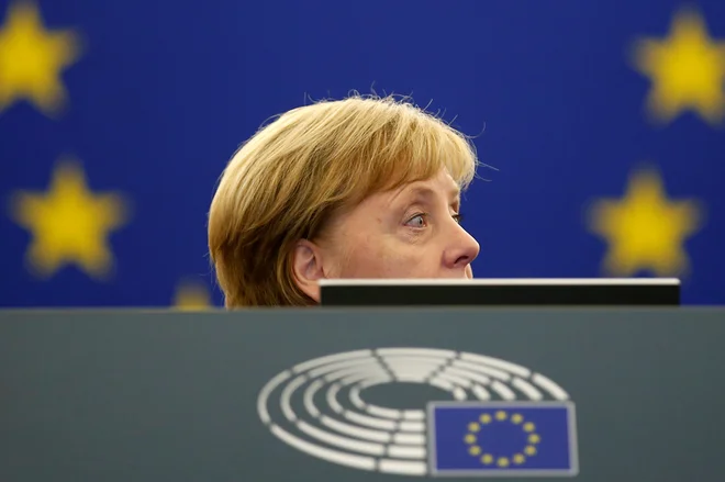 Nemčijio, ki je z izvozno usmerjenim gospodarstvom v dolgem obdobju mednarodnega odpiranja veliko pridobila, skrbi vzpon suverenističnih sil po Evropi. FOTO: Reuters