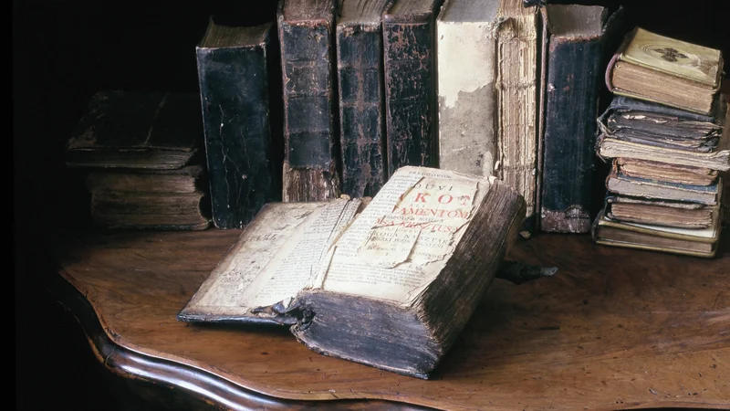 Fotografija: Štefan Küzmič je leta 1771 izdal prekmurski prevod Svetega pisma, Nouvi zakon. FOTO: Jože Pojbič/Delo