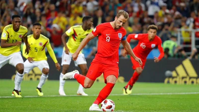 Fotografija: Harry Kane je polovico od šestih golov dosegel z bele točke. Foto: Reuters