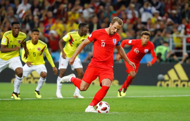 Harry Kane je polovico od šestih golov dosegel z bele točke. Foto: Reuters