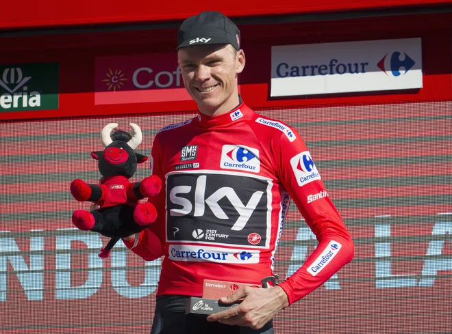 Froome je eden najboljših kolesarjev tega stoletja. FOTO: AFP