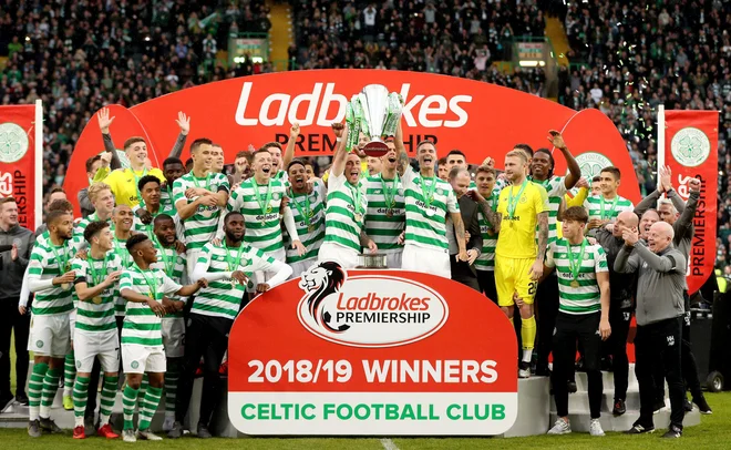 Ne le v lanski sezoni, tudi letos je Celtic prvak. FOTO: Reuters