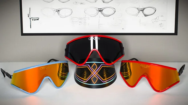 Oakley Eyeshade štejemo za prva prava kolesarska očala. FOTO: Arhiv proizvajalca Oakley