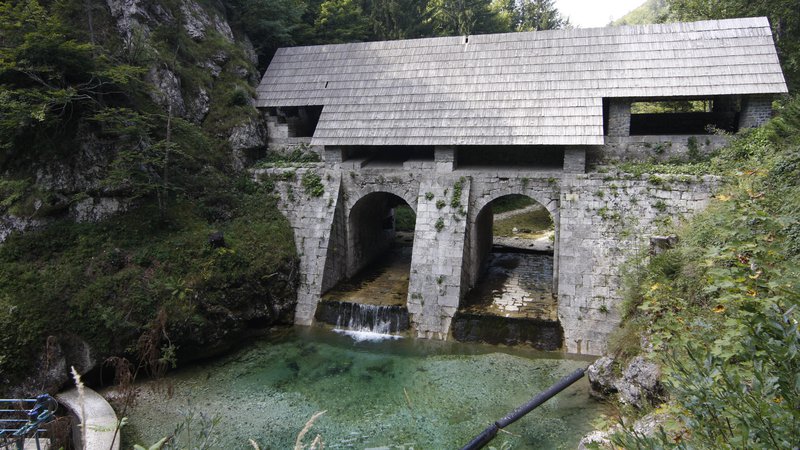 Fotografija: Lani so na enem najpomembnejših slovenskih tehniških spomenikov obnovili ostrešje in sanirali zidove, zdaj pa so naredili še korak naprej. FOTO: Mavric Pivk