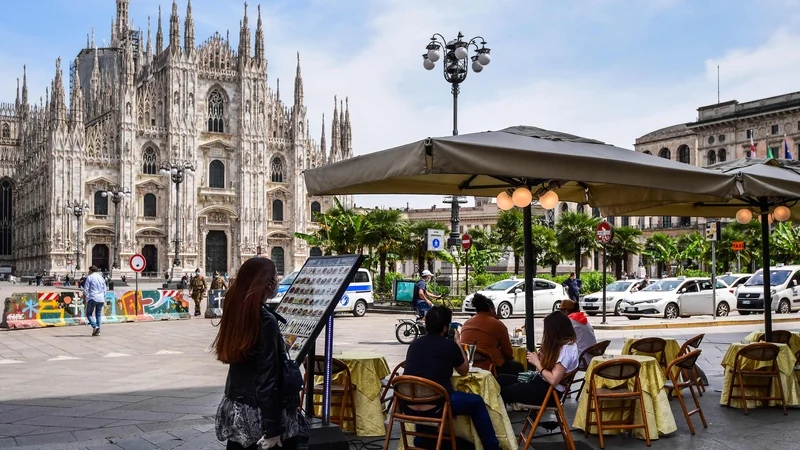 Fotografija: Vzpostavitev sklada bi lahko Italijo, eno od ustanoviteljic EU, po mnenju analitikov spremenila iz neto plačnice v neto prejemnico evropskih sredstev. Foto AFP