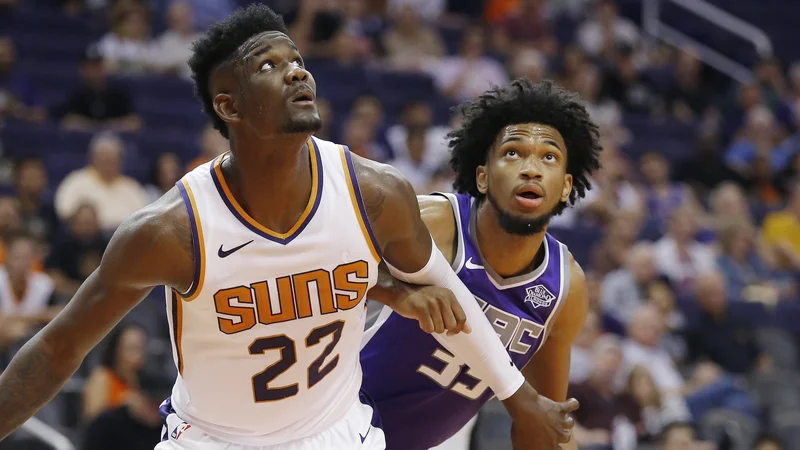Fotografija: DeAndre Ayton je pokazal, kaj je Phoenix videl v njem. FOTO: AP