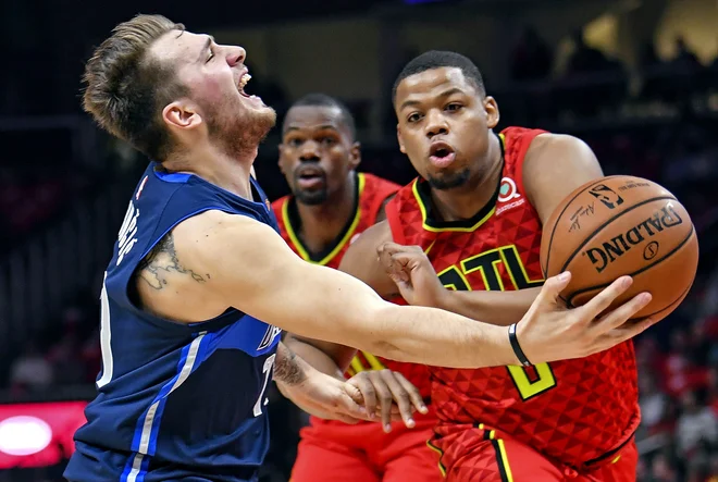 Luka Dončić je okusil drugi poraz v gosteh. FOTO:&nbsp;Dale Zanine/Reuters