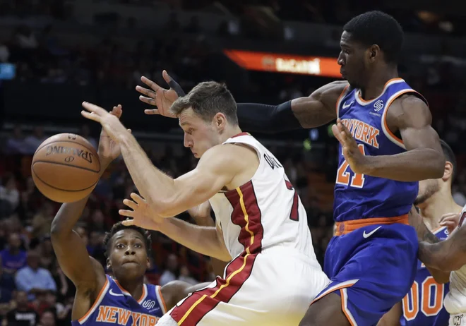 Goran Dragić je imel dosti razlogov za zadovoljstvo. FOTO: Lynne Sladky/AP