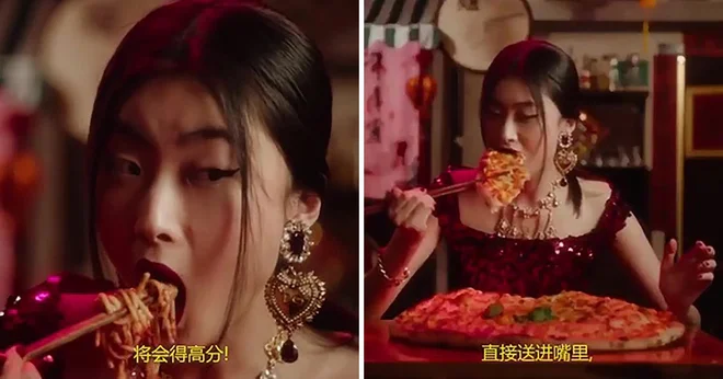 Modna hiša Dolce & Gabbana je bila pred dvema letoma pod plazom kritik zaradi kitajske manekenke, ki se je s palčkami lotila italijanske hrane.