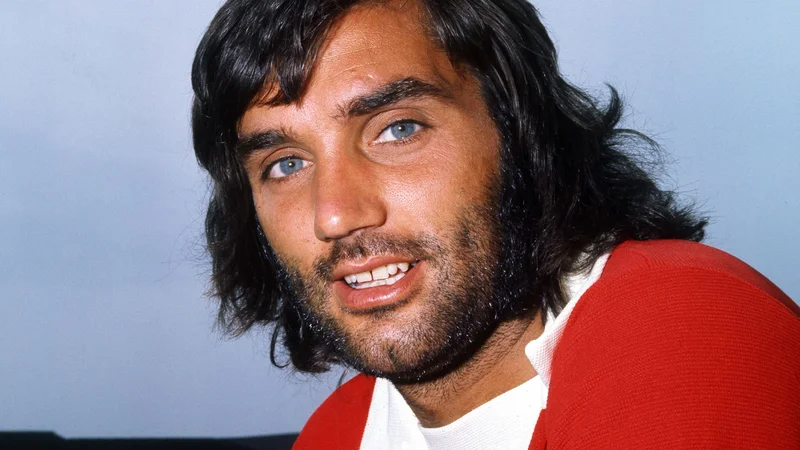 Fotografija: George Best je zaradi svojega videza dobil vzdevek peti Beatle. FOTO: Reuters