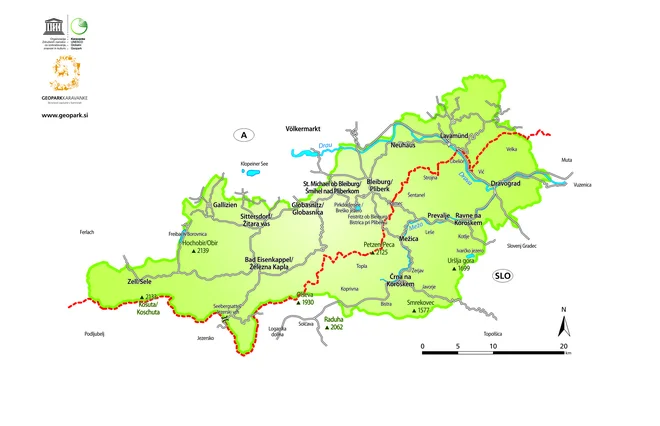 Geopark Karavanke, čezmejno zgodbo o uspehu, ogrožajo zaprte meje. Foto arhiv geoparka