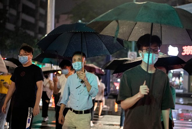 Demokratični blok v Hongkongu se je na predlog zakona takoj odzval z nemočno ugotovitvijo, da je to »velik korak nazaj«. FOTO: Noel Celis/AFP