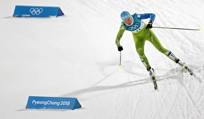 Anamarija Lampič ni na zadnjem dejanju turneje prehitela nobene tekmice. FOTO: Matej Družnik/Delo