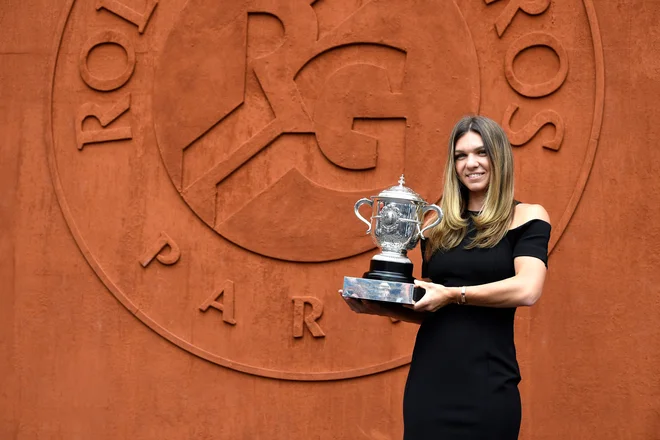 Odkar se je pri 14 letih Simona Halep odločila, da se bo profesionalno ukvarjala s tenisom, je sanjala o zmagi za veliki slam. Foto AFP