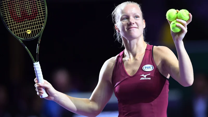 Fotografija: Kiki Bertens je priložnost na mastersu dobila šele po odpovedi Simone Halep. FOTO: AFP